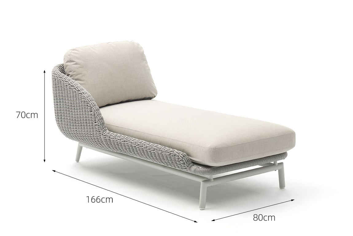 SCOOP right hand chaise